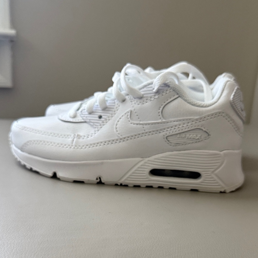 Nike Kids All-White Air Max Sneakers